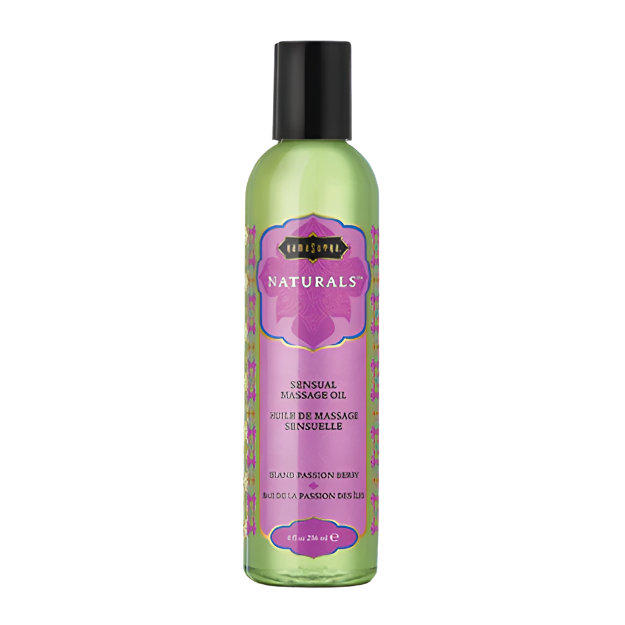 Naturals Massage Oil Island Passion Berry (8oz)