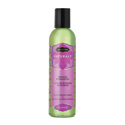 Naturals Massage Oil Island Passion Berry (8oz)